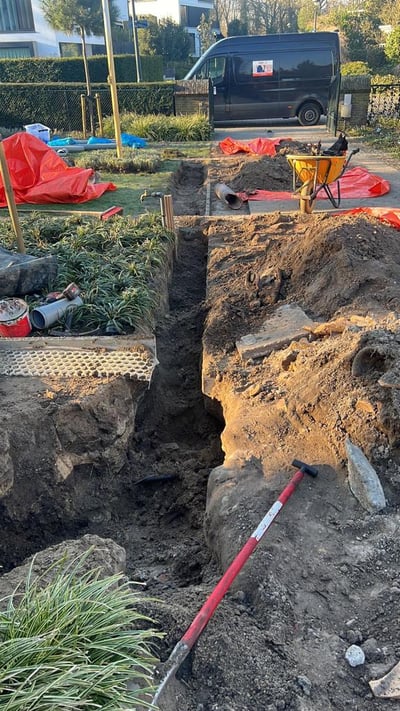 rioleringswerk Nieuw-Vennep